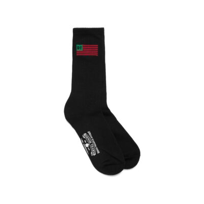 1619 Pan African American Flag 3-Pack Socks Black