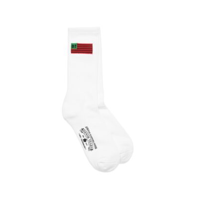 1619 Pan African American Flag 3-Pack Socks White