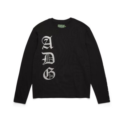 ADG Scripture Long Sleeve Tee Black