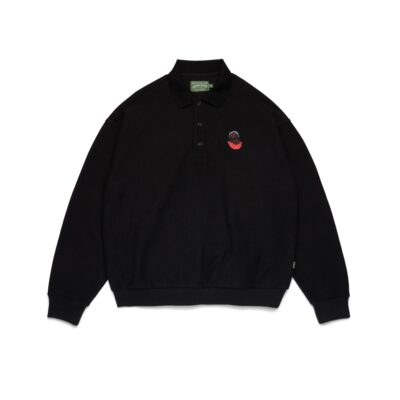 Biblical Polo Sweater Black