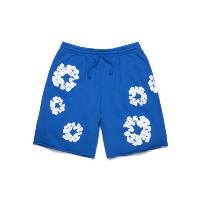 Cotton Wreath Sweatshorts Blue