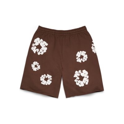 Cotton Wreath Sweatshorts Dark Brown