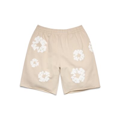 Cotton Wreath Sweatshorts Cream