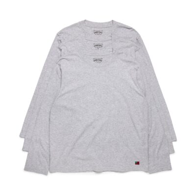 DT Flag 3-Pack Long Sleeve Tee Grey
