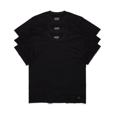 DT Flag 3-Pack Tee Black
