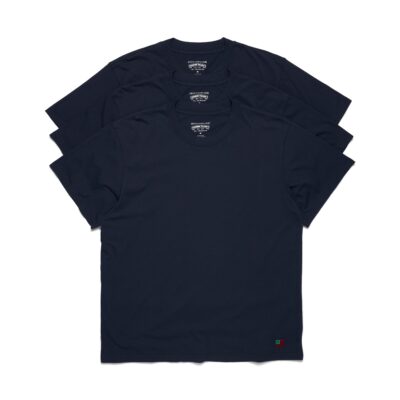 DT Flag 3-Pack Tee Navy