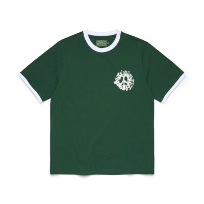 Denim U Ringer Tee Green