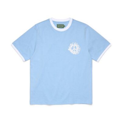 Denim U Ringer Tee Light Blue