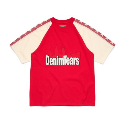 Jacquard City Tee Red