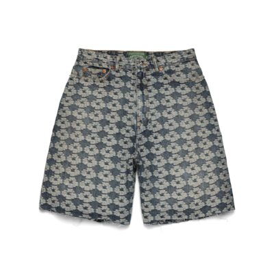 Jacquard Wreath Denim Short