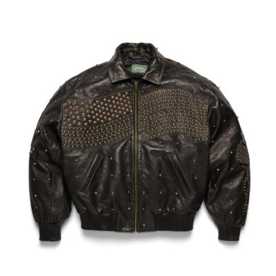 Libertas Studded Leather Jacket
