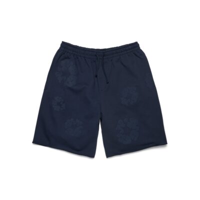 Mono Cotton Wreath Sweatshorts Navy
