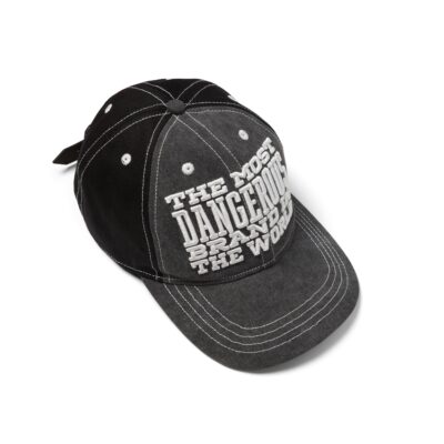 Most Dangerous Brand Cap Black
