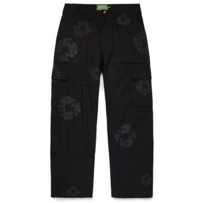 Mono Wreath Cargo Pant Black