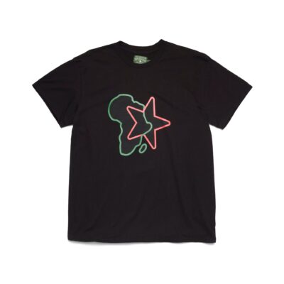 Pan-African Star Tee Black